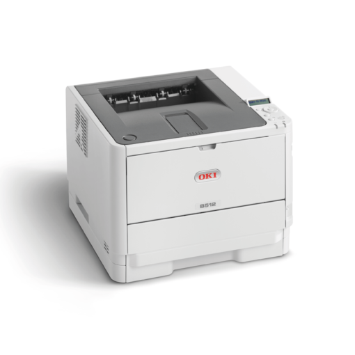 OKI – A4 svartvit skrivare laser B512dn - Bild 2